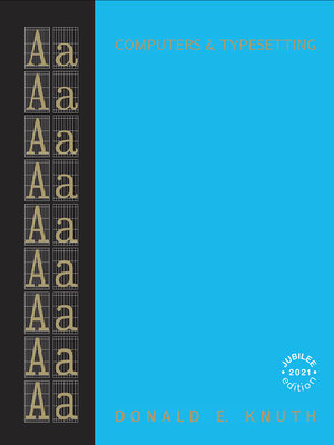 cover image of Computers & Typesetting, Volume A